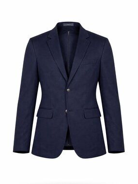 Ministry of Supply Aviator Jacket Blazer Mens M Blue Performance Lightweight